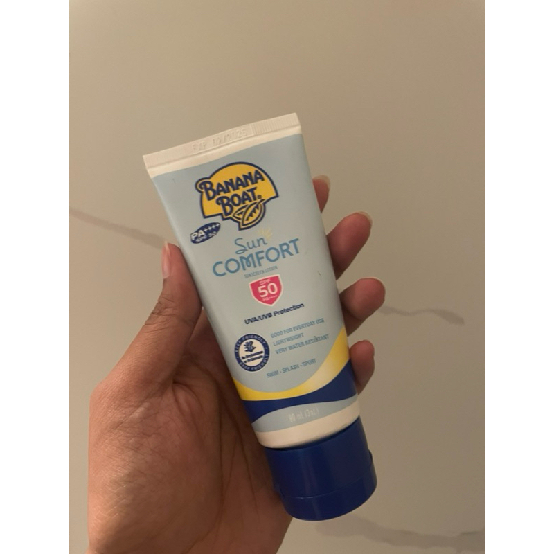 Banana Boat Sun Comfort Sunscreen Lotion SPF50