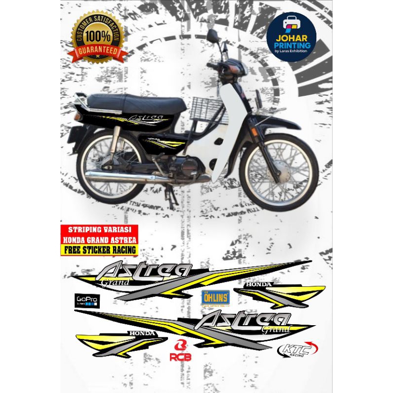 STRIPPING CUSTOM HONDA GRAND ASTREA