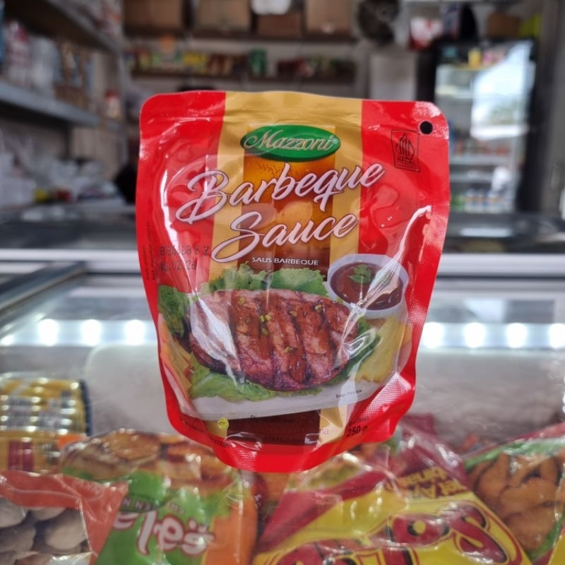 

Mazzoni Saus Barbeque & Black Pepper 250g