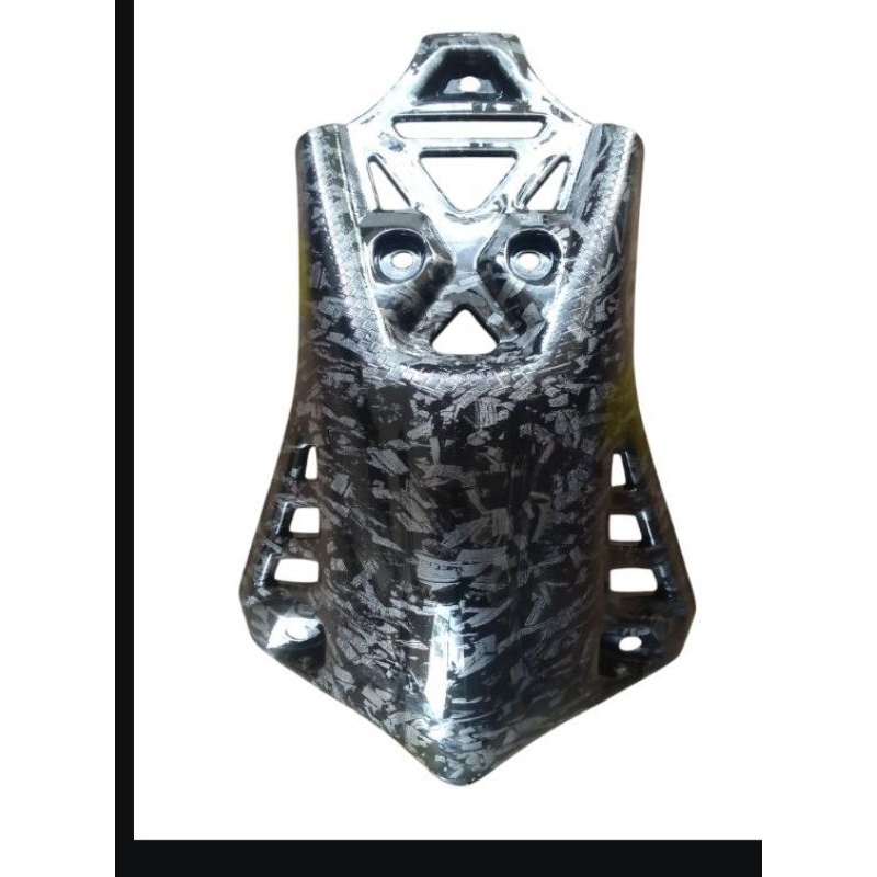 cover mesin fairing klx karbon clup forget pelindung lumpur klx
