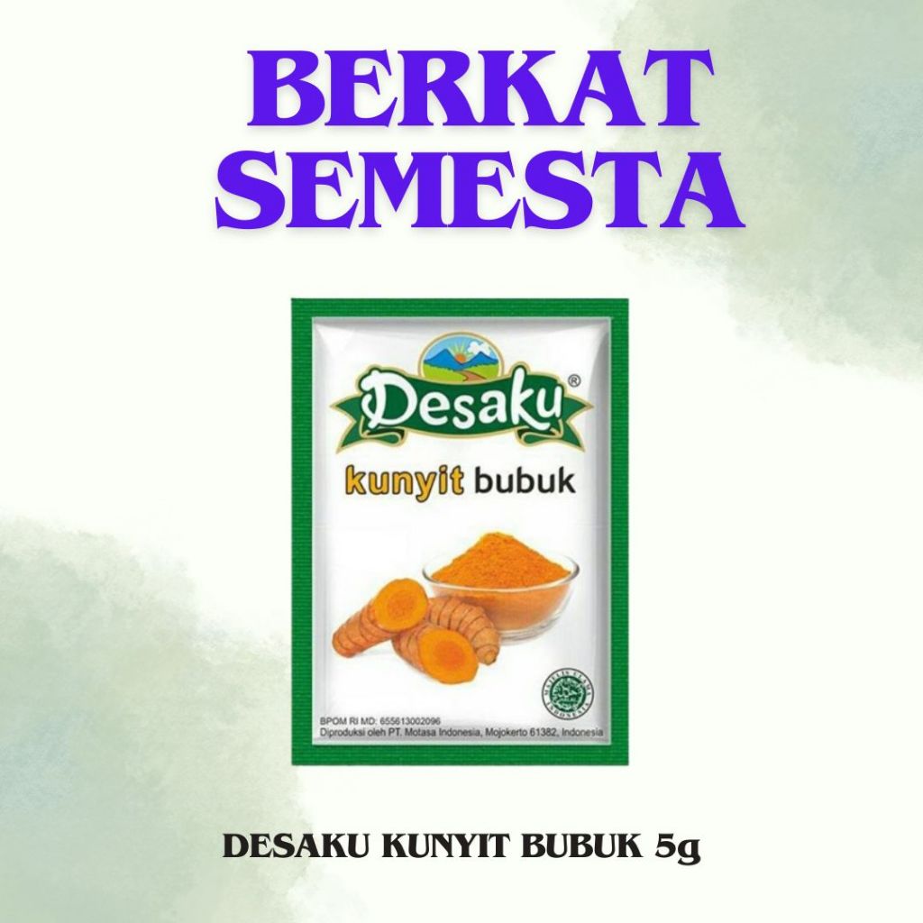 

DESAKU KUNYIT BUBUK MURNI 5g