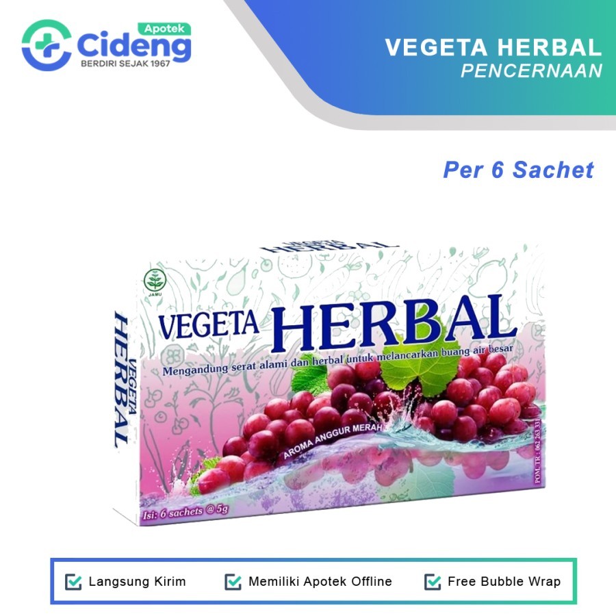 

VEGETA HERBAL ANGGUR MINUMAN SERAT PENCERNAAN