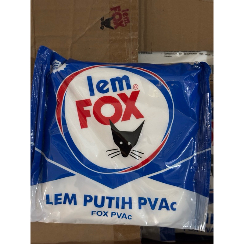 

LEM FOX PLASTIK 350 gram LEM FOX PUTIH