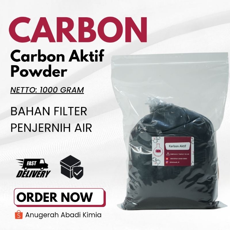 Carbon Aktif / Activated Carbon / Karbon Aktif / Media Filter Air 1kg