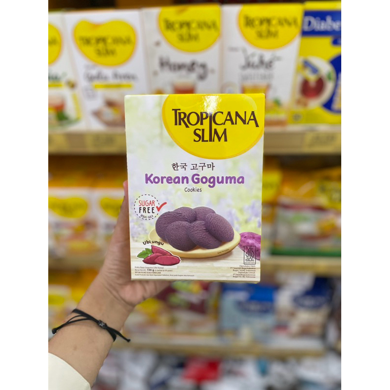 

TROPICANA SLIM COOKIES KOREAN GOGUMA 5 saset