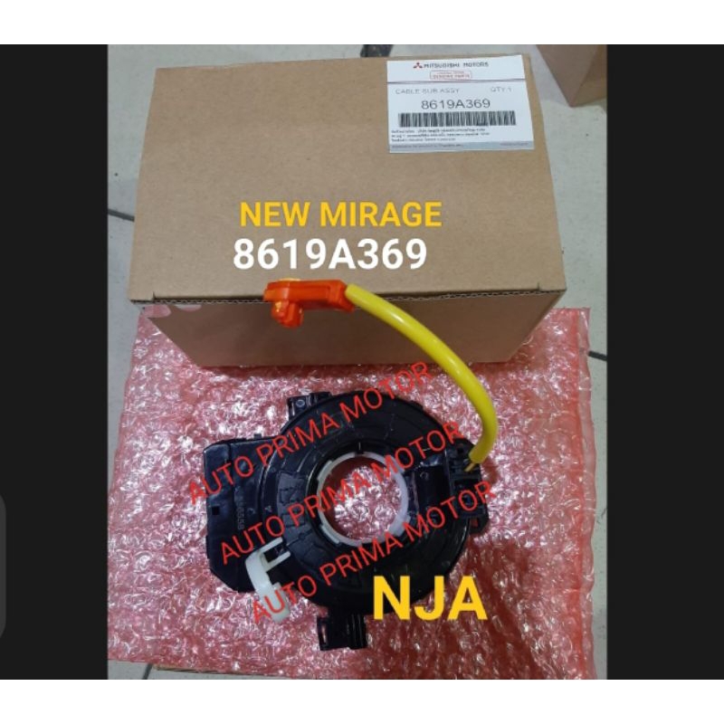 kabel cable spiral clock spring NEW MIRAGE 8619A369 OEM
