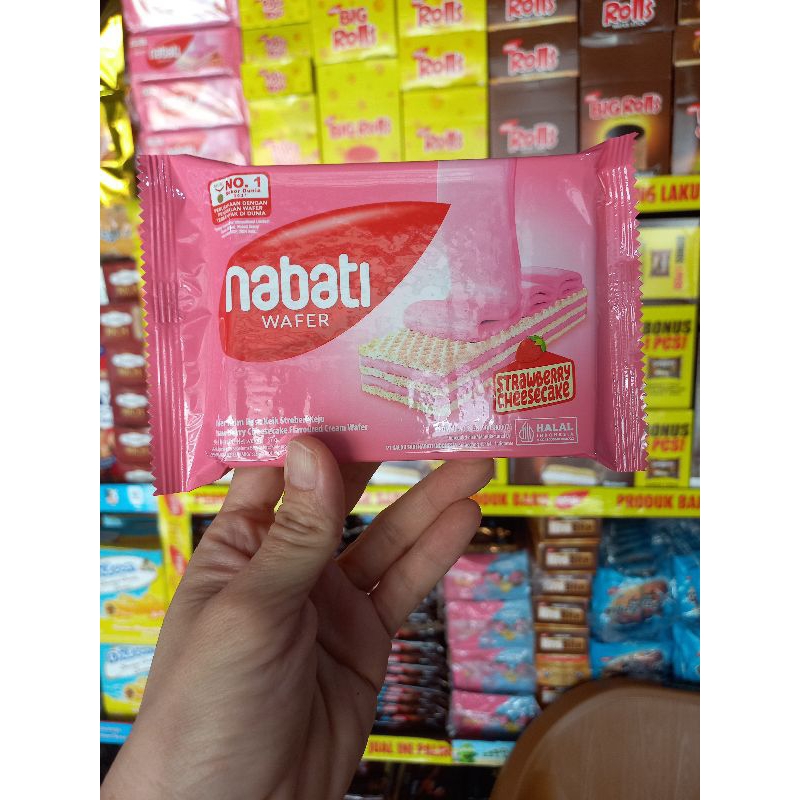 

Nabati10 pc/ Cemilan murah/ Bekal anak/Nabati 17 gr
