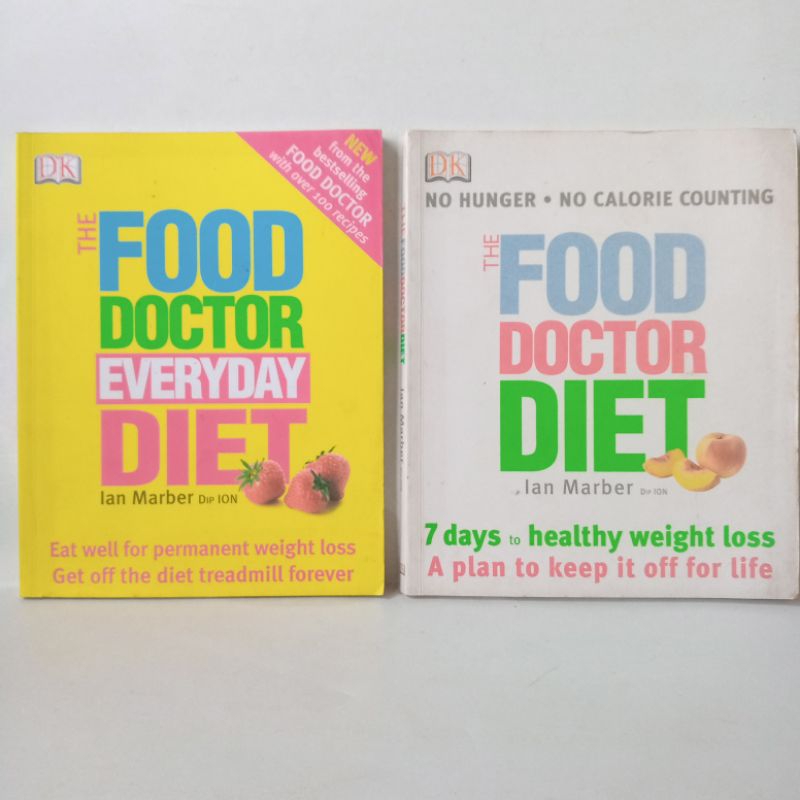 Satu paket Buku the food doctor diet ian marber dip ion