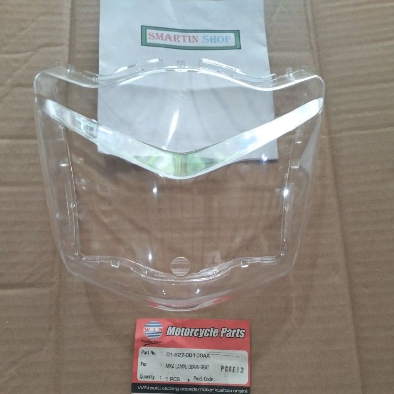 mika lampu depan beat karbu
