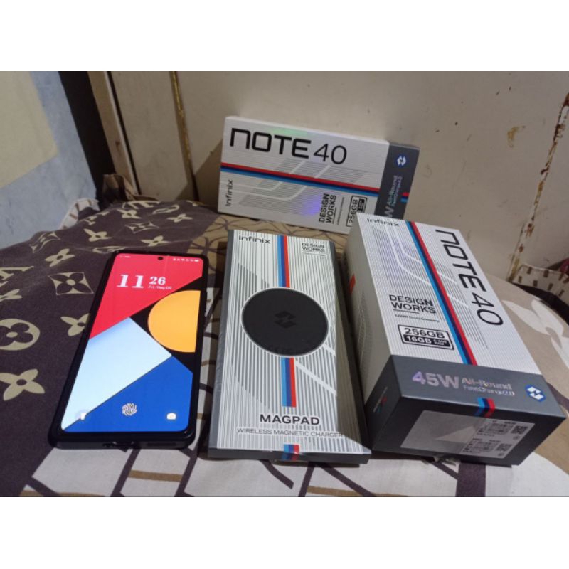 INFINIX NOTE 40 BMW 8+5/256 Minus lecet pemakaian