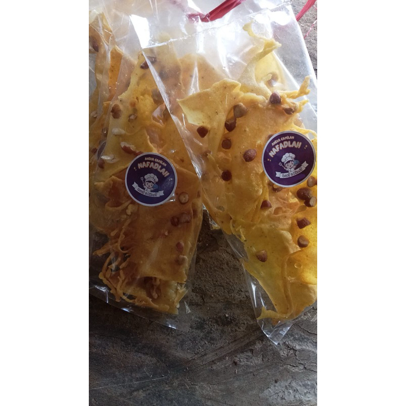

Peyek Nafadlah - Rempeyek Kacang Gurih Renyah Snack Krispi Lezat