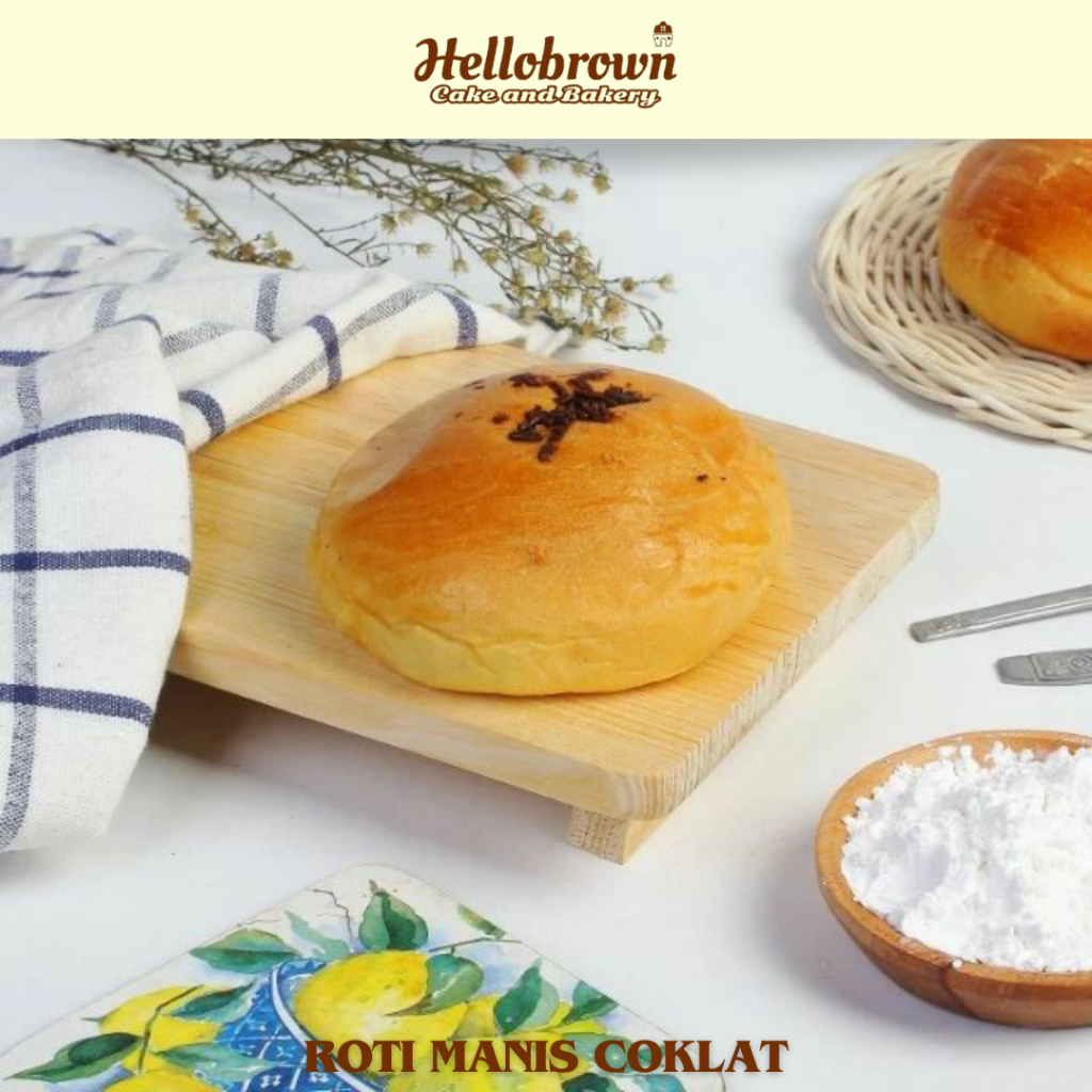 

Hellobrown Roti Manis Coklat | Roti