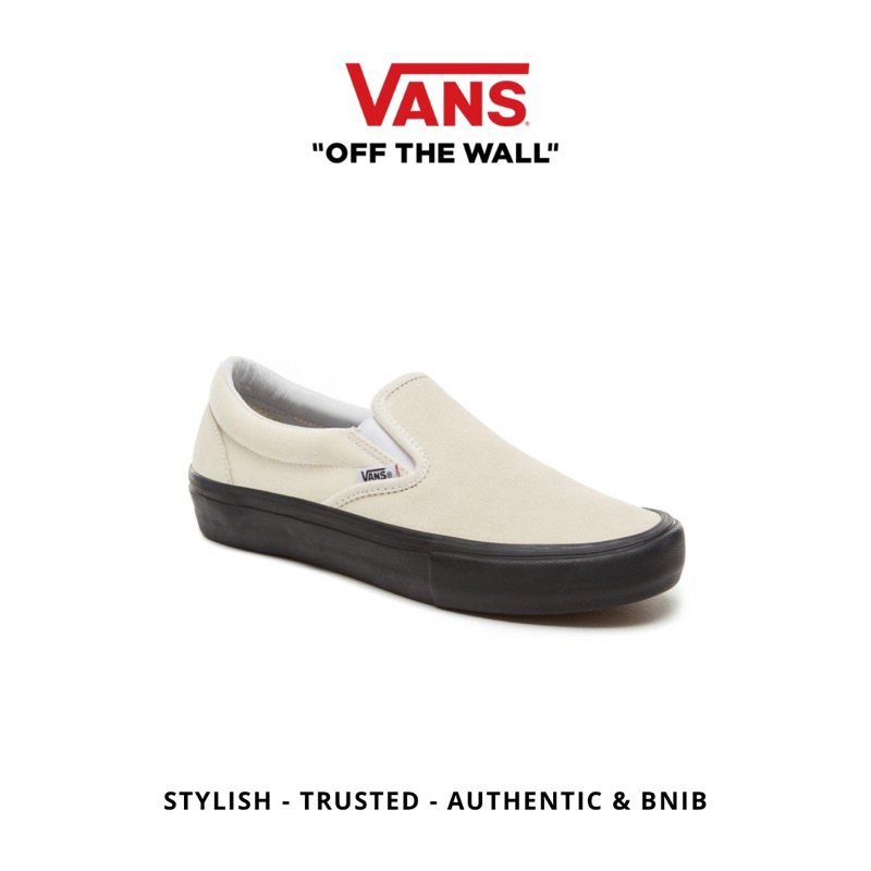Vans Slip On Pro White Black