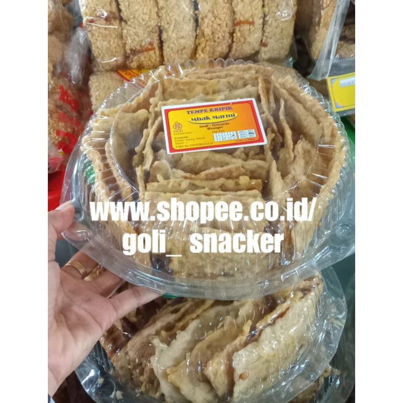 

Mbak Marmi Keripik Tempe Kedelai Wonogiri Mika Bulat