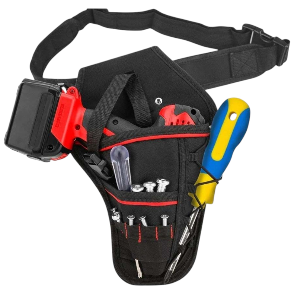 Tas Pinggang Perkakas Drill Holster Waist Tool Bag / Tas Pinggang Toolkit