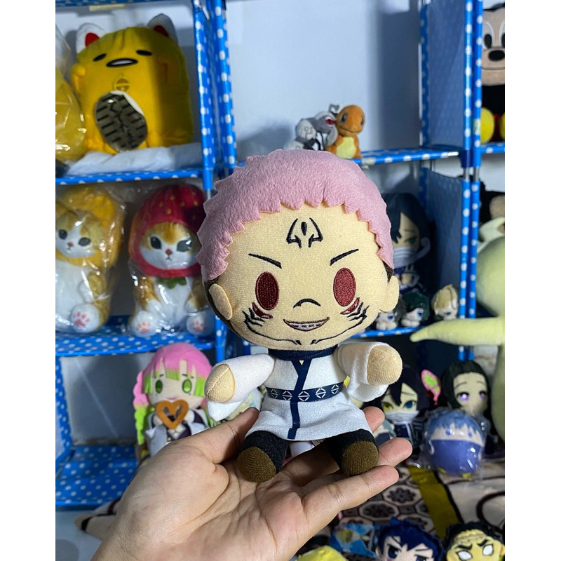 Boneka Jujutsu Kaisen Ichiban Kuji Chokonoko Plush Mascot SUKUNA Official Merch