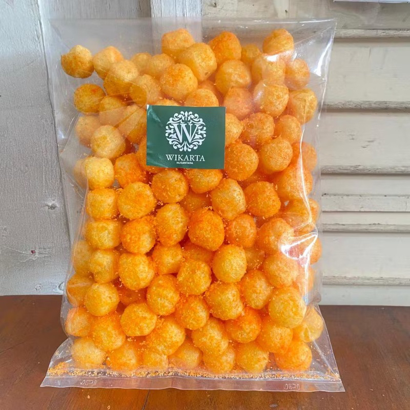 

Chiki Ball camilan balado keju coklat renyah gurih camilan snack 250gram