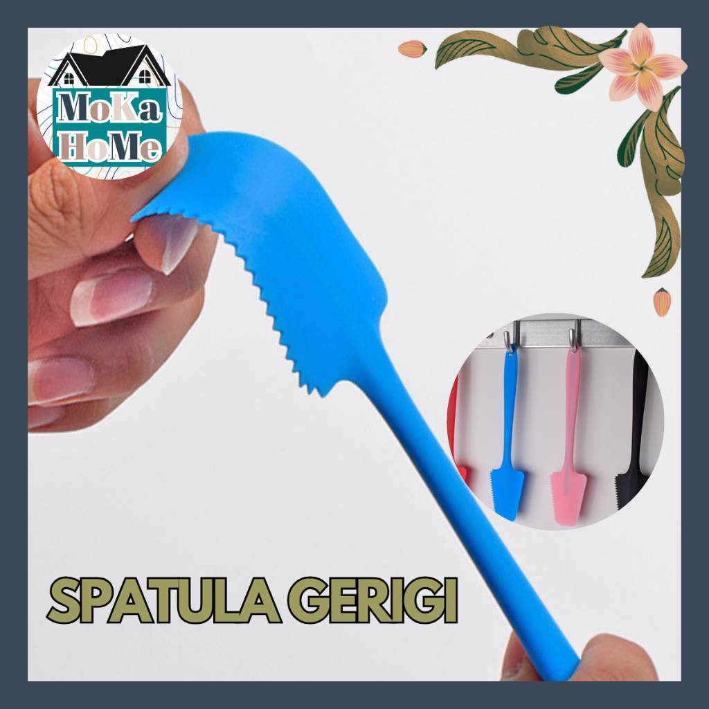 SPATULA GERIGI / SPATULA SILIKON / SPATULA BUTTER BREAD / FOOD GRADE