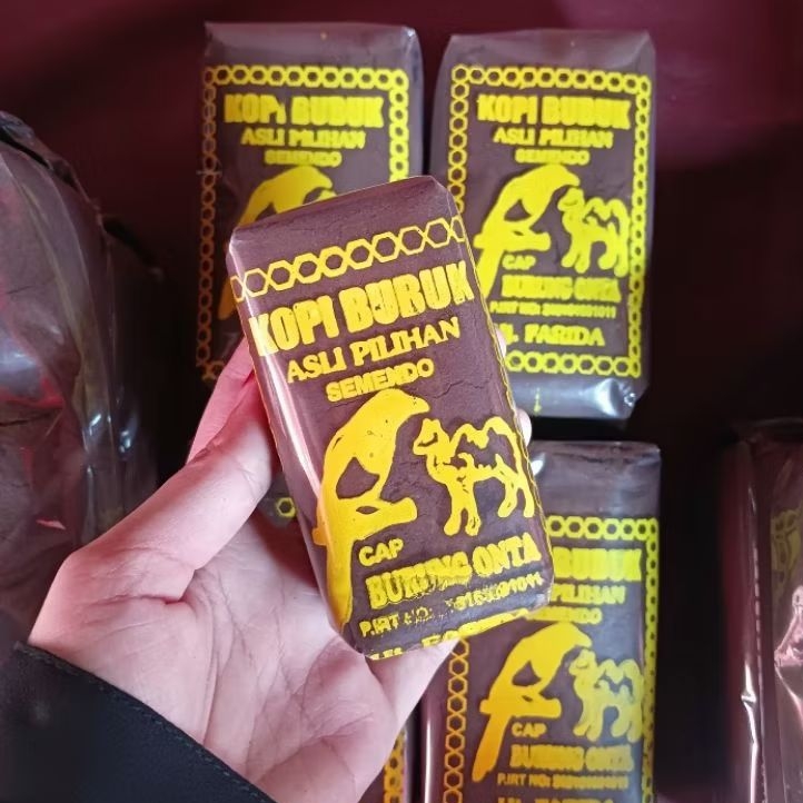 

SPESIAL KOPI SEMENDO - KOPI BUBUK CAP BURUNG ONTA - KOPI HITAM SEDUH BIKIN MELEK - KOPI ROBUSTA PILIHAN - 100GR (GRADE III)