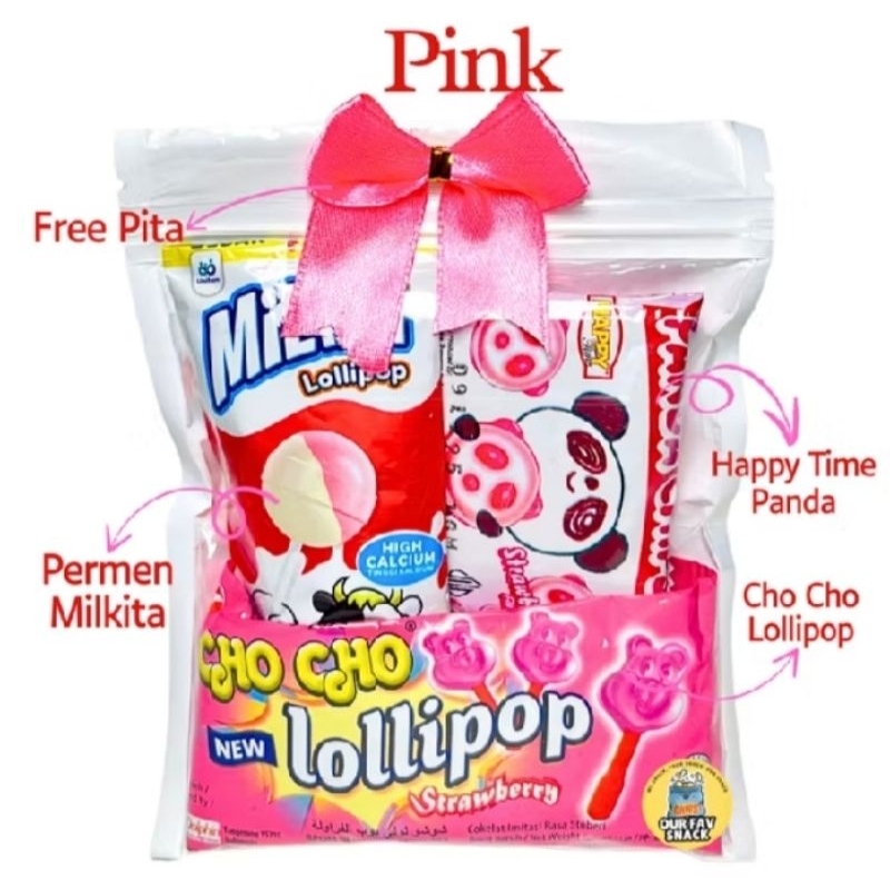 

Mini Gift Snack Pink