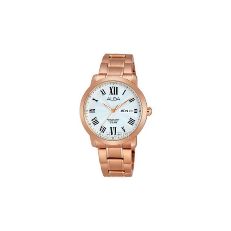 ALBA LADIES STRAP ROSEGOLD