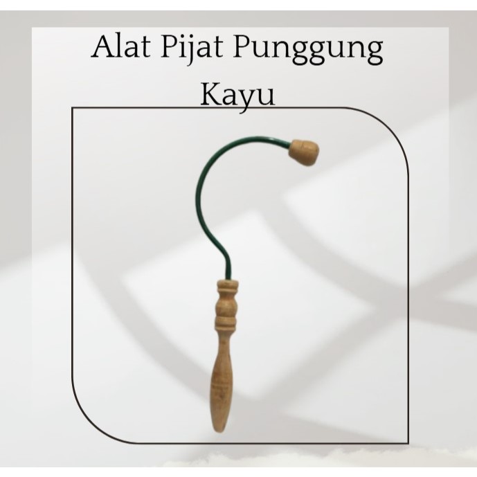 Alat Pijat Punggung Kayu Alat Pijat Kayu Tradisional