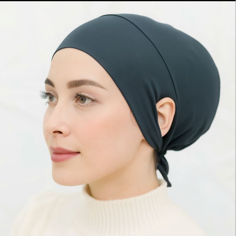 Ciput Anti Budeg Nyaman dipake/ Ciput Tali Karet Lubang Telinga/ Ciput Turki Telinga Bolong Jersey P