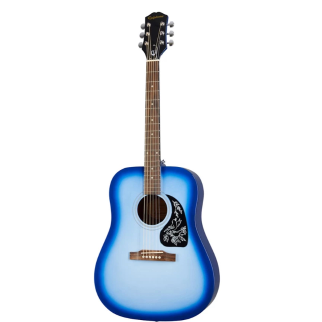 Gitar Akustik Epiphone Starling Square Shoulder Starlight Blue Original