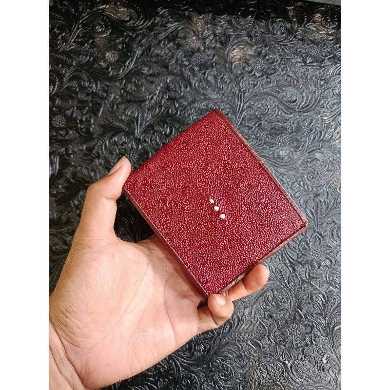 Dompet Pria Original Kulit Ikan Pari - Dompet ikan pari Asli