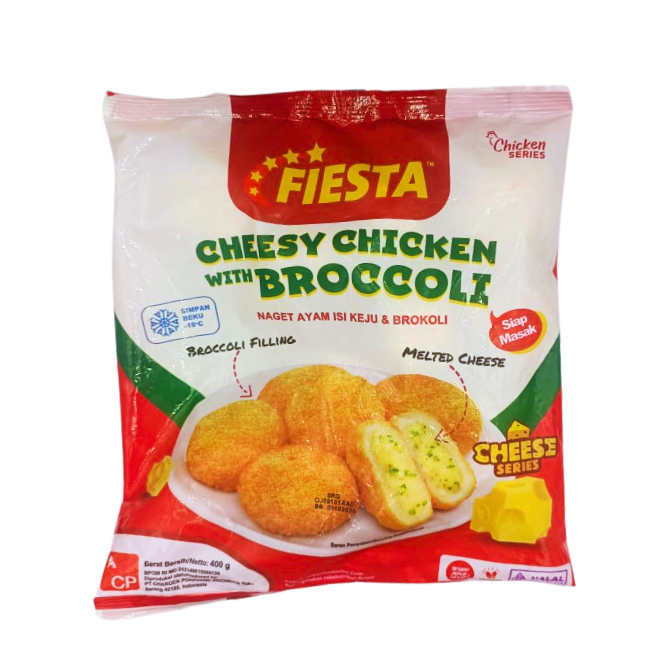 

(SMM) Fiesta Cheesy Chicken With Broccoli Nugget 400 GRAM