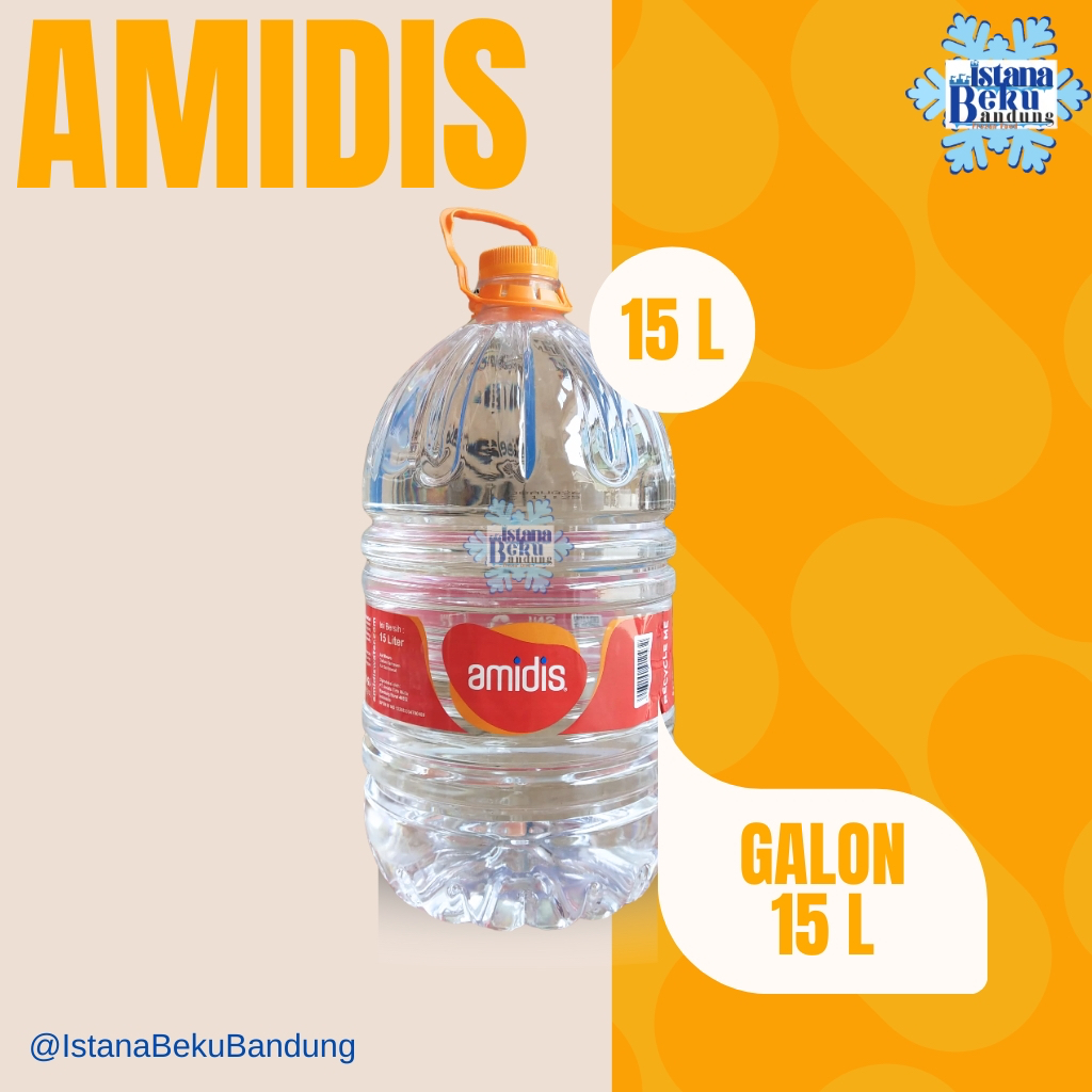 

Ay00! Amidis Galon 15L (Galon + Isi)