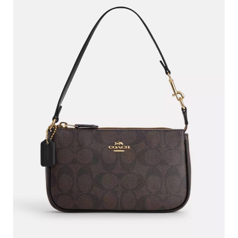 (PRELOVED) coach nolita 19 signature canvas brown black ORIGINAL