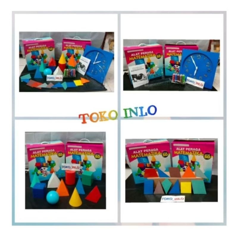 

Kit matematika /Peraga Matematika SD/Kit Matematika SD Isi 24 Macam