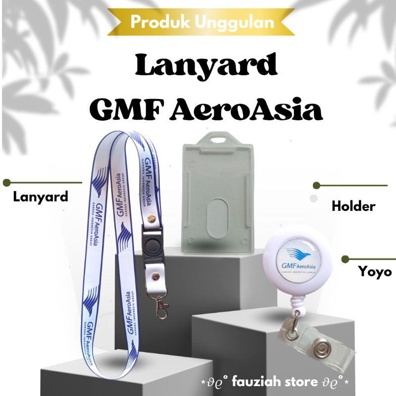 

READY! TALI ID CARD GMF AeroAsia / LANYARD GMF AeroAsia TERMURAH!!!