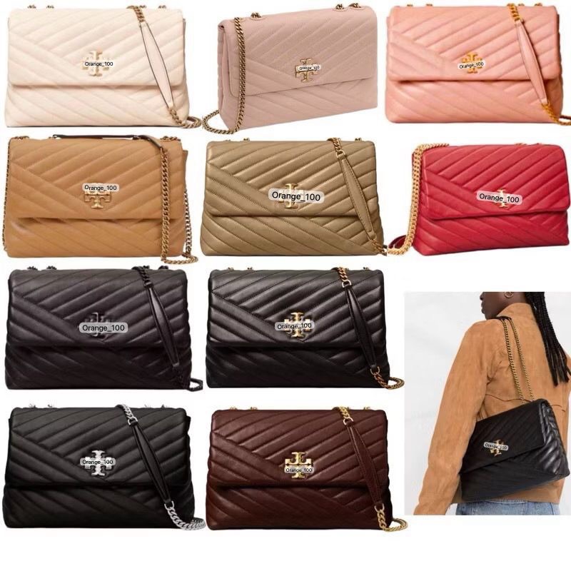 TAS WANIT TB KIRA CHEVRON KIRA MEDIUM CONVERTIBLE SHOULDER BAG ORIGINAL