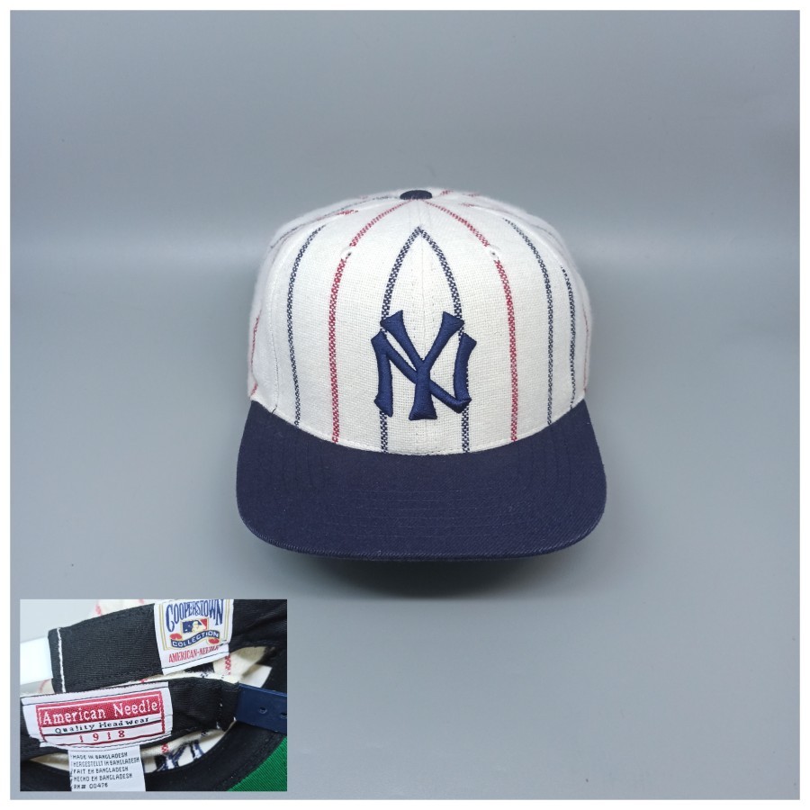 Topi MLB NY Yankees Snapback Second Preloved Original 139