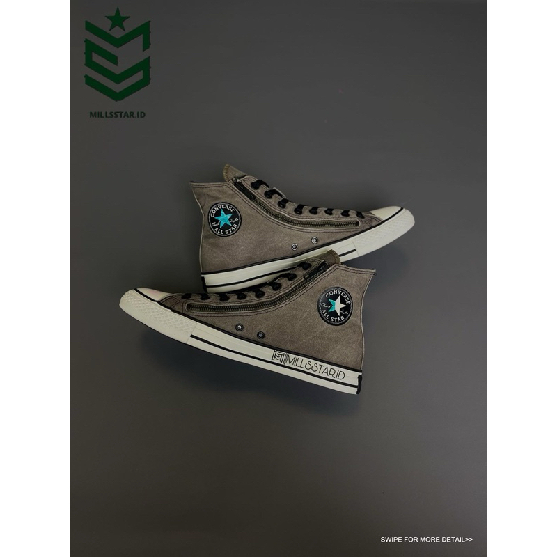 CONVERSE CTAS HI DOUBLE ZIPPER