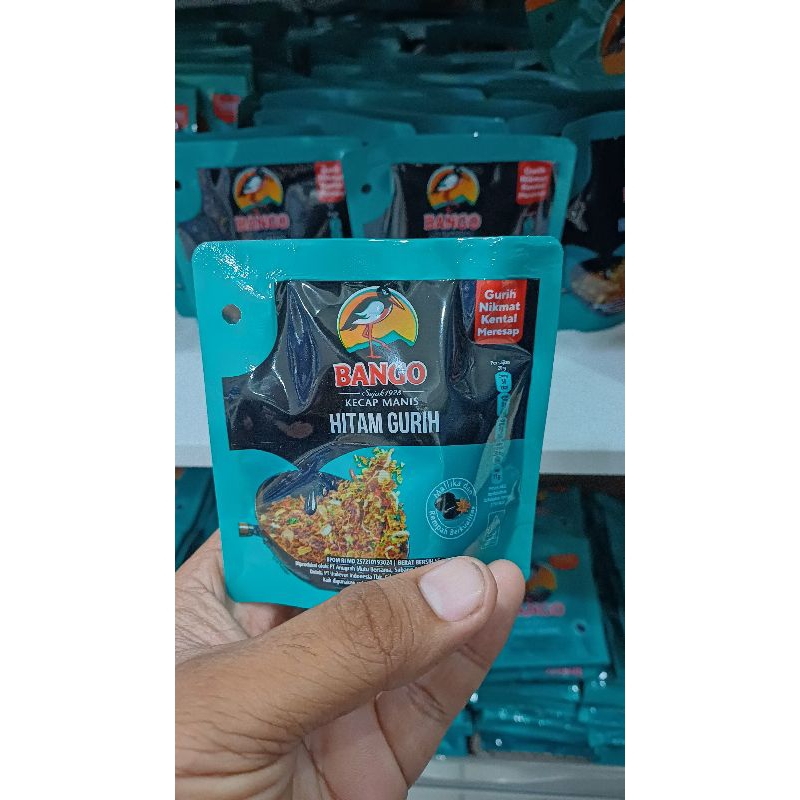 

BANGO kecap manis hitam gurih 55g