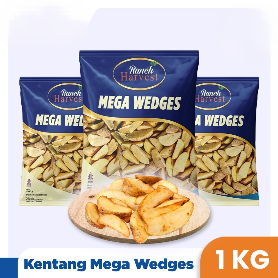 

KENTANG RANCH HARVEST MEGA WEDGES 1KG