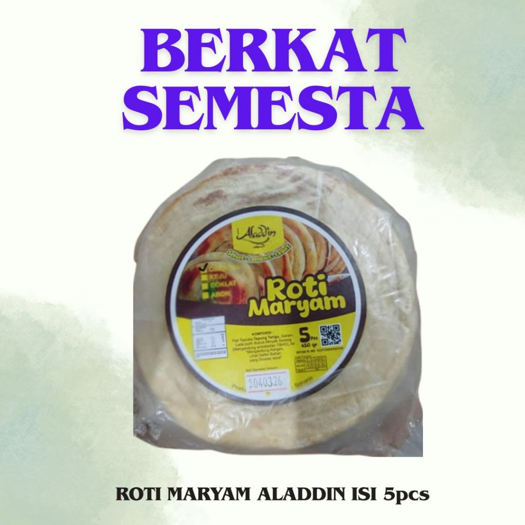 

ROTI MARYAM ALADDIN ISI 5PCS