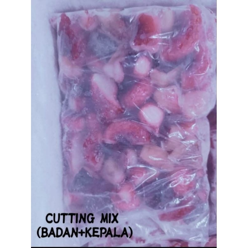 

Tako Cutting Mix Uk/1Kg (Badan+kepala)