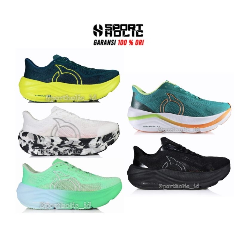 SEPATU RUNNING/LARI ORTUSEIGHT HYPERBLAST 2.0 - HYPERBLAST 2.1 - HYPERBLAST SHADOW 100% ORIGINAL TER