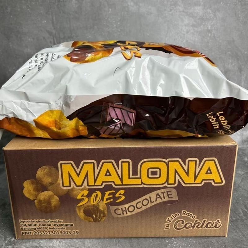 

COD Soes Coklat Cokelat 500g/1kg/Update kemasanterbaru / merekbaru/Malona/ halal Kue Sus Kering Isi soes coklat lumer 1 kgr Enak Murah （Cemilan keluarga, cocok untuk dewasa dan anak-anak） Chocolate Food Makanan