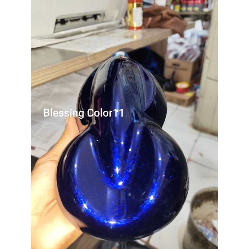 MONSTERLIGHT BLUE PU | BAPAKNYA MOONLIGHT | CAT MOBIL | CAT MOTOR | CAT BERKUALITAS PU | CAT XIRALLI