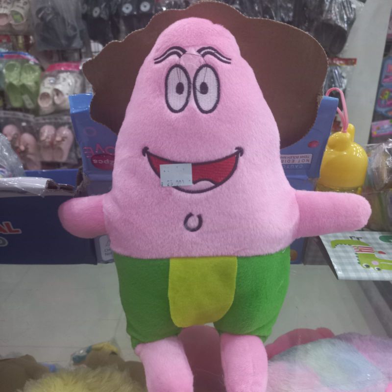 boneka patrick star kecil