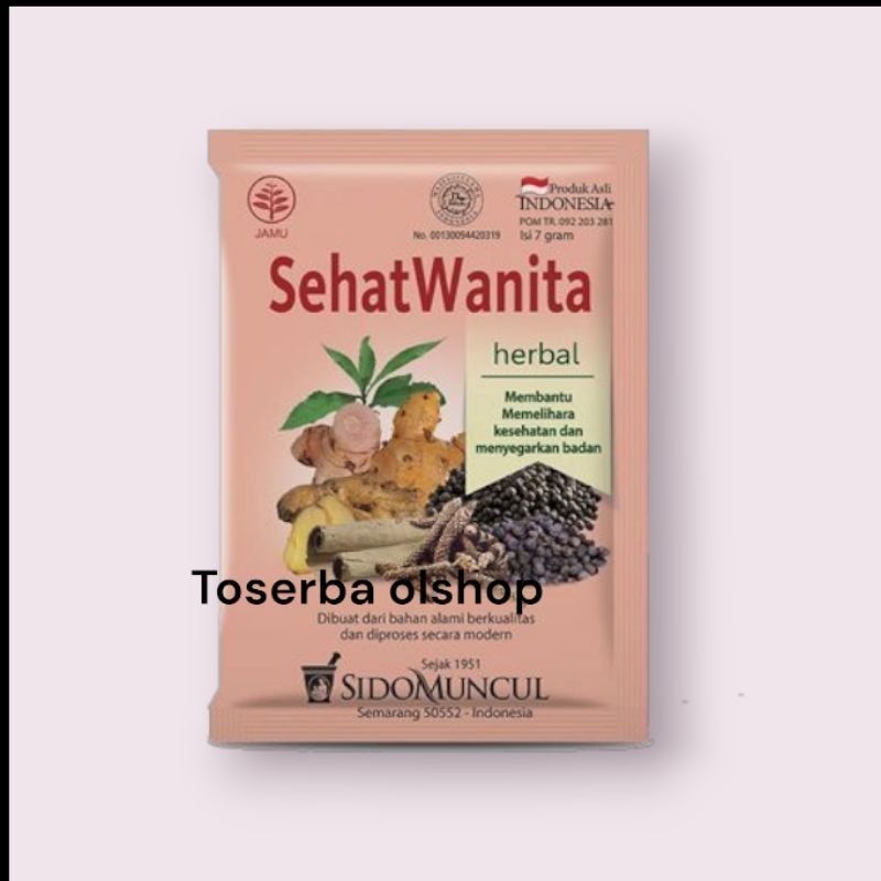 

Jamu sehat wanita sidomuncul (1 pak 10 bungkus)