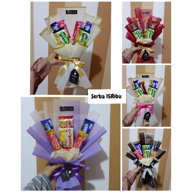 

Buket Snack mini (beli 10 gratis 1)