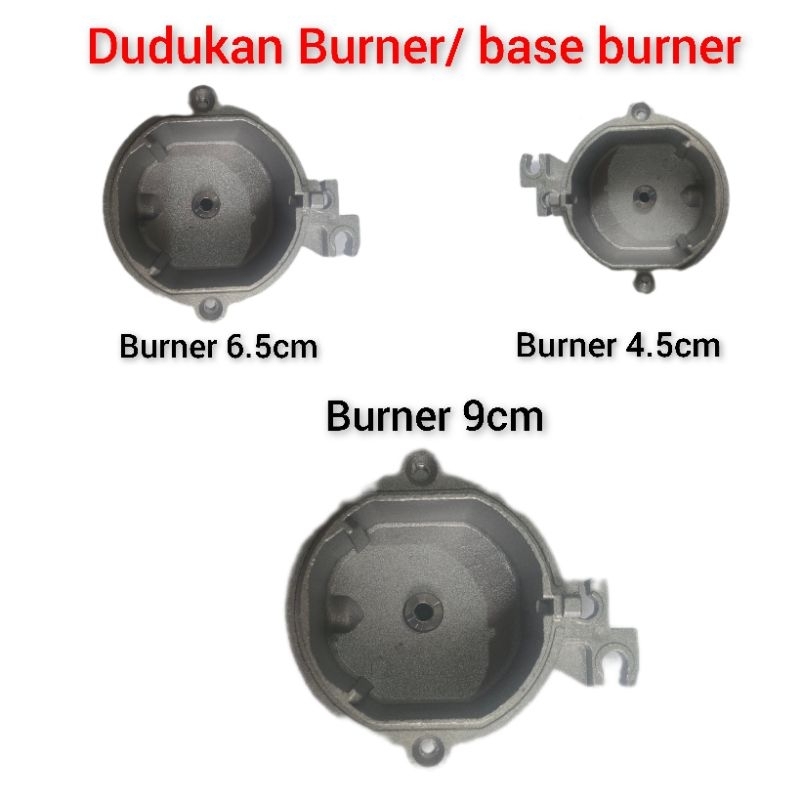 base burner / dudukan kompor tanam