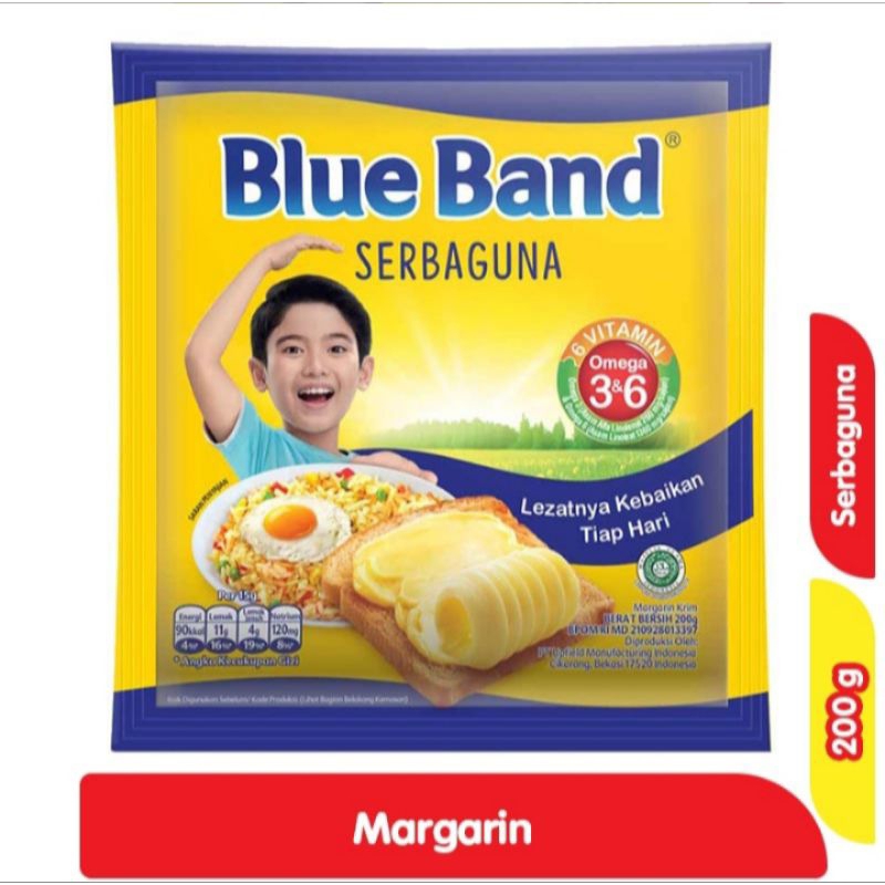 

Blue band margarin serbaguna untuk masak panggang goreng buat kue dll
