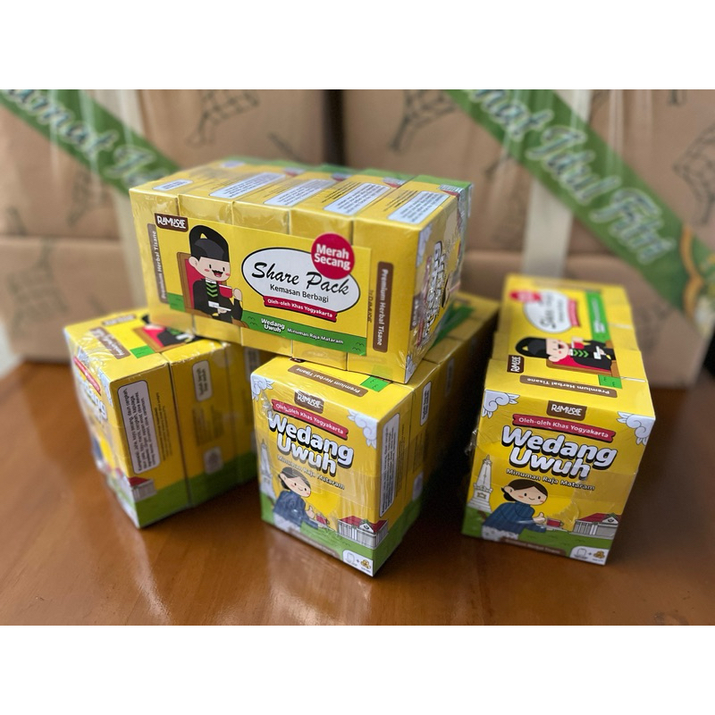 

Wedang Uwuh Premium Oleh- oleh Khas Yogyakarta (Ramusae)